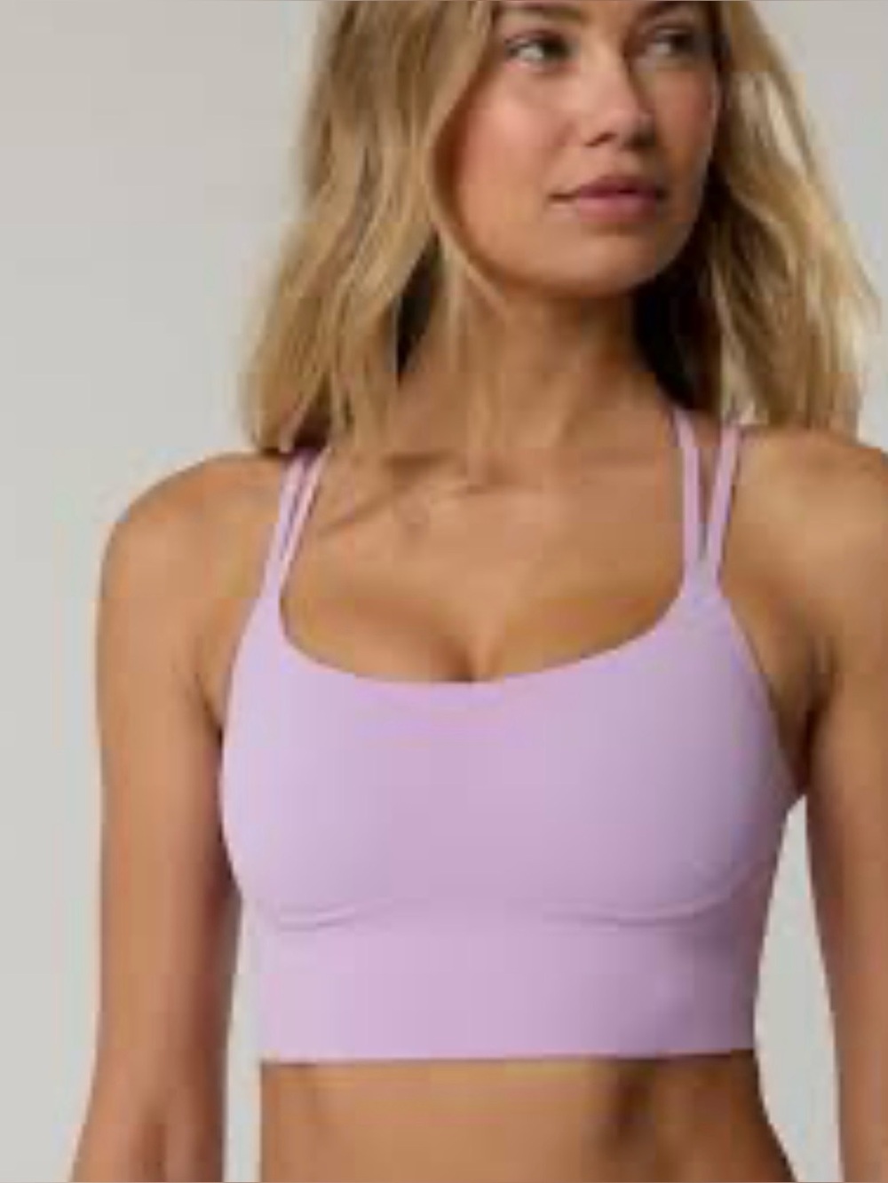 Offline by Aerie Real Me Xtra Hold Up Strappy Sports Bra Sz XS Lounge Comfy